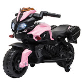 Kids Electric Motorcycle Ride-On Toy 6V Battery Powered with Music - Pink