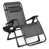 Large Beach Chair - Extra Wide - Black