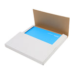 100 Album Paper Box 12.5 " x 12.5" x 1/2 "& 1" (31.75 * 31.75 * 1.27cm & 2.54cm)