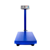 300KG/661lb LCD Digital Personal Floor Postal Platform Scale Blue