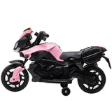 Kids Electric Motorcycle Ride-On Toy 6V Battery Powered with Music - Pink