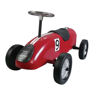 Great Gizmos Retro Racer Sit n Ride Car Red - LiamsBargains.co.uk
